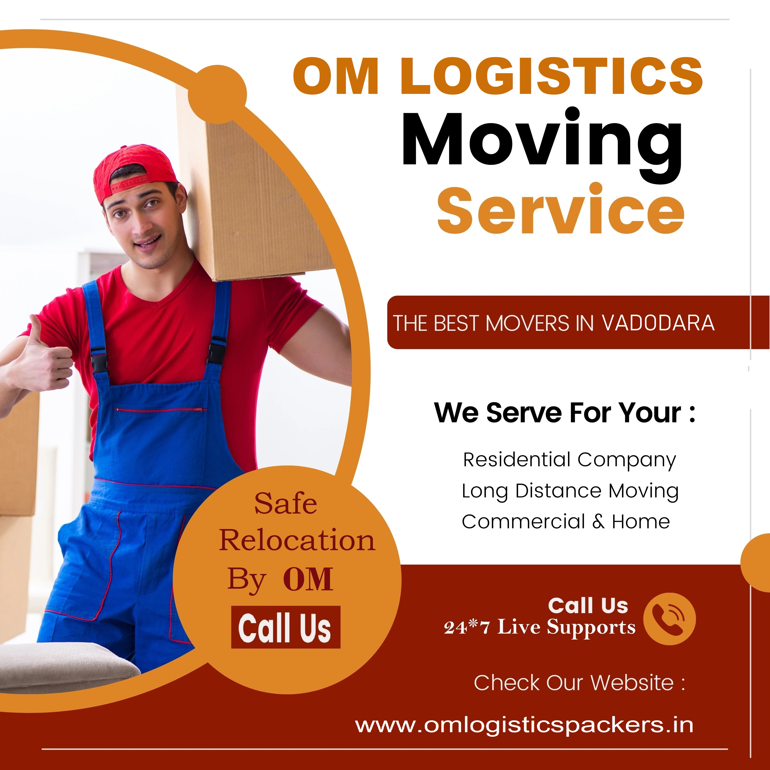 Om Logistics Packers and Movers services